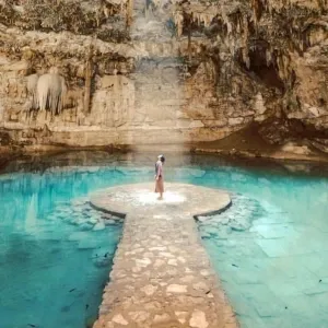 To visit cenotes