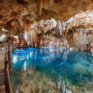 Private Coba Ruins, Cenote & Lagoon Breakfast Tour