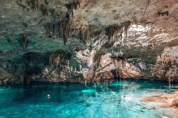 Private Coba Ruins, Cenote & Lagoon Breakfast Tour